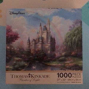 Thomas Kinkade Disney Parks 1000 piece puzzle.